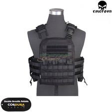 NAVY Cage Plate Carrier Tactical VEST BLACK Emerson (em7435f)