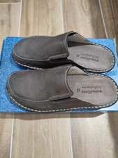 Ciabatte Uomo in pelle SanaGens N.42 con sottopiede estraibile