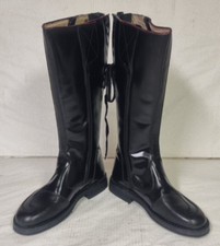 STIVALI CUOIO NERO PATTUGLIA