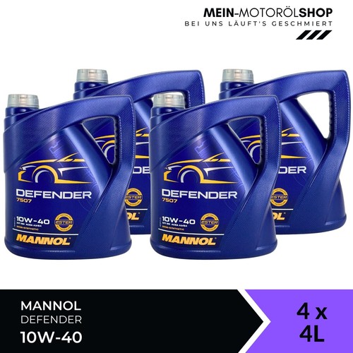 Mannol 7507 defender 10w vw - defender, 10w-40