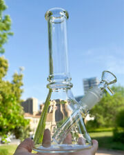 Bong in vetro trasparente 7,9"