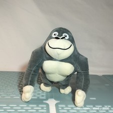 Gray Gorilla Plush Stuffed