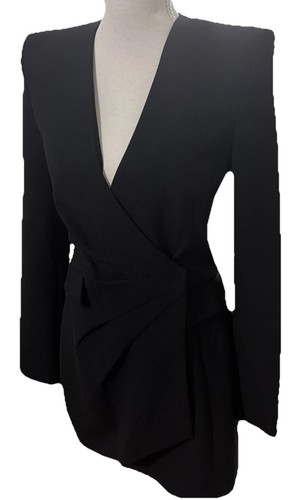 New zara black - new, draped