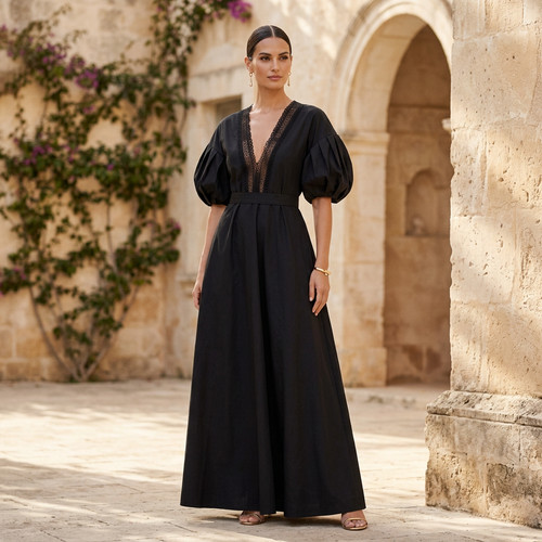 Maxi abito giambattista valli - maxi,