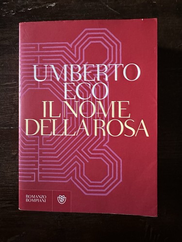 Nome della rosa umberto - il,