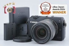 Canon EOS M Black 18.0 MP Mirrorless Camera EF-M 18-55 IS STM Lens [Eccellente]