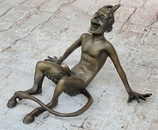 Greco Stile Bronzo Statuetta