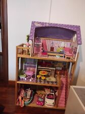 KidKraft 65869 Kaylee Casa delle Bambole 3 Livelli con 10 Accessory