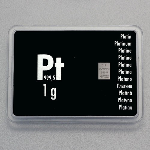 Lingotto platino grammo - di,