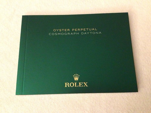 Libretto booklet rolex - libretto,