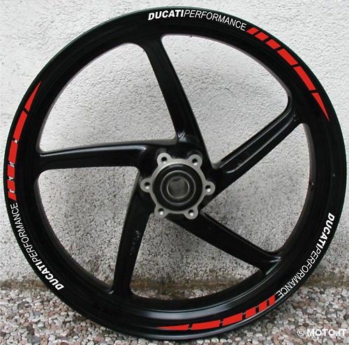 Adesivi moto striscie cerchi - adesivi,