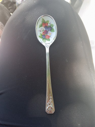 Cucchiaio vintage avon acciaio - cucchiaio,