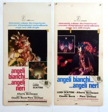 lotto 2 cm.33x70-ANGELI BIANCHI ANGELI NERI-LUIGI SCATTINI-MONDO-N73-26