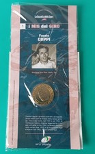 I MITI DEL GIRO 1 • Fausto Coppi (2004) MONETA + Figurina - BRAND NEW