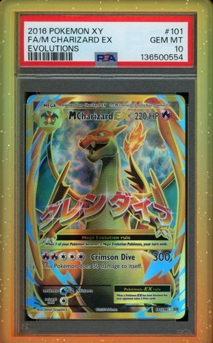 Psa gem mint pokemon m - psa,