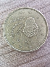 moneta 50 cent rara spagna