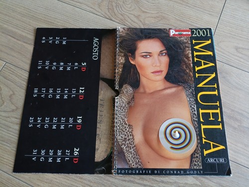 Calendario 2001 manuela arcuri - calendario,