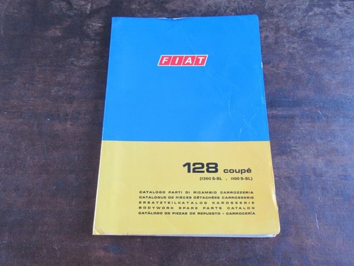 Fiat 128 coupè 1974 - fiat, catalogo