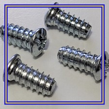 105248 x 4 viti IKEA per cerniere (Billy, Oxberg, Brimnes, Kleppstad, Songesand)