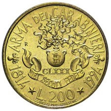 200 lire 180° Anniversario