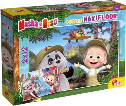 Lisciani masha orso puzzle - masha, e