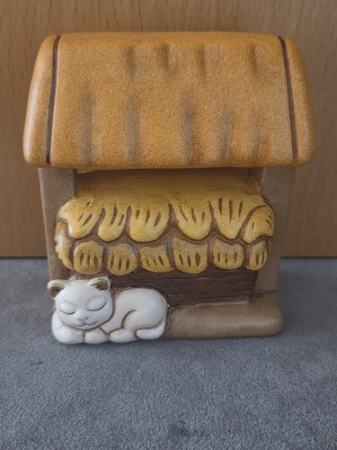 Mangiatoia con gatto presepe - con,