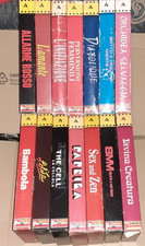 LOTTO VHS Panorama FILM eros Drama Thriller Movie PAPRIKA,ORCHIDEA SELVAGGIA,ZEN