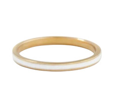 Anello Follato In Oro Giallo