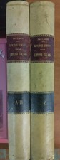 CATALOGO GENERALE DELLA LIBRERIA ITALIANA - 2 VOLUMI - ATTILIO PAGLIANI 1914