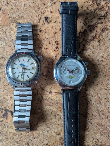 Due orologi automatici russi - orologi,
