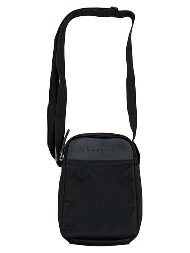 Borsa tracolla bugatti nera - a,