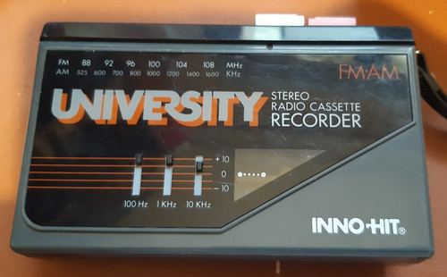 Stereo radio cassette - cassette, recorder