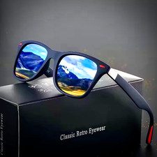 OCCHIALI DA SOLE 100% POLARIZZATI UV400 PER UOMO DONNA ANTIRIFLESSO DA GUIDA