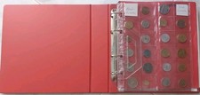 Album con 160 monete misto mondo