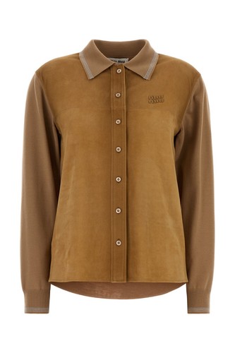 Miu brown wool - wool, and