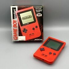 Console NINTENDO GAME BOY POCKET RED con Scatola GIG Electronics PAL ITALIANO