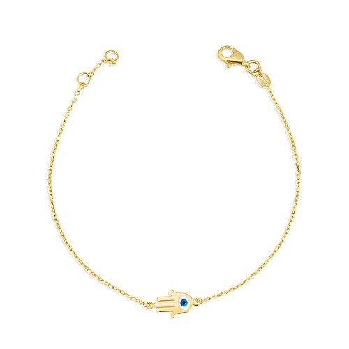 Bracciale smalto oro giallo - bracciale,