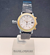 BAUME & Mercier Baumatic cronografo automatico 37 mm vintage 6105.018 scatola
