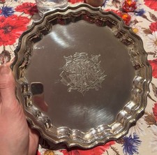 vassoio Royal Sheffield antico