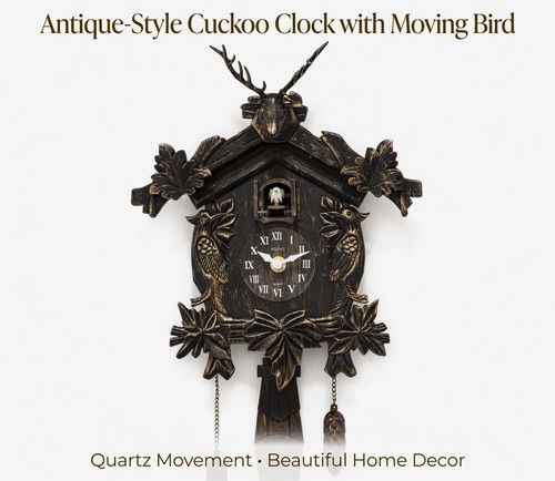 Antique style cuckoo - style, w