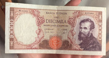 10000 LIRE MICHELANGELO 1962