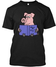 T-shirt divertente maiale che