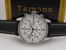 CRONOGRAFO M&M PRIMO EMPORIO AUTOMATIC DAY-DATE 40mm ACCIAIO OROLOGIO UOMO