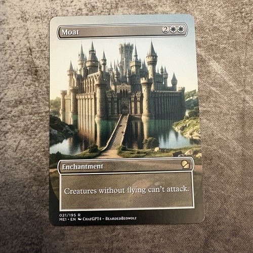 Moat custom art - moat,