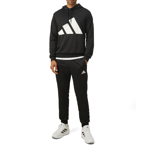 Tuta uomo adidas nero - tuta, m