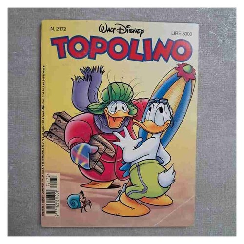 Topolino libretto 2172 walt - topolino,