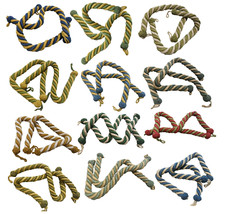 Embrasse a coppia, cordone, fermatenda 70 cm - Ø 30mm. Raccoglitenda fermo tenda