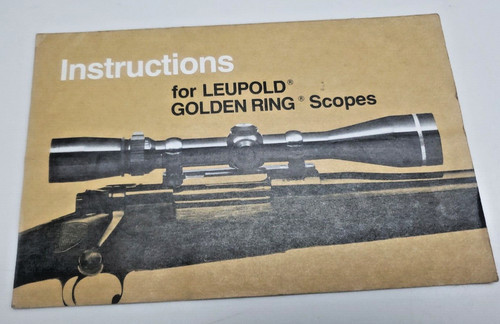 Leupold anello oro scopes c - leupold,