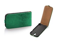 Custodia flip vera pelle - ^,