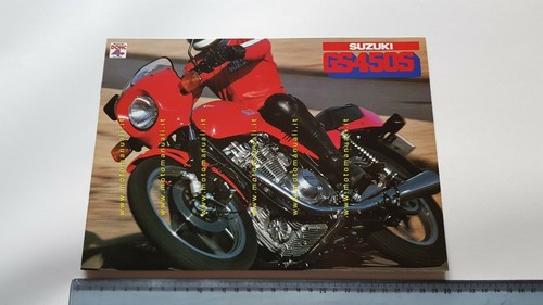 Suzuki 450 1982 depliant - suzuki,